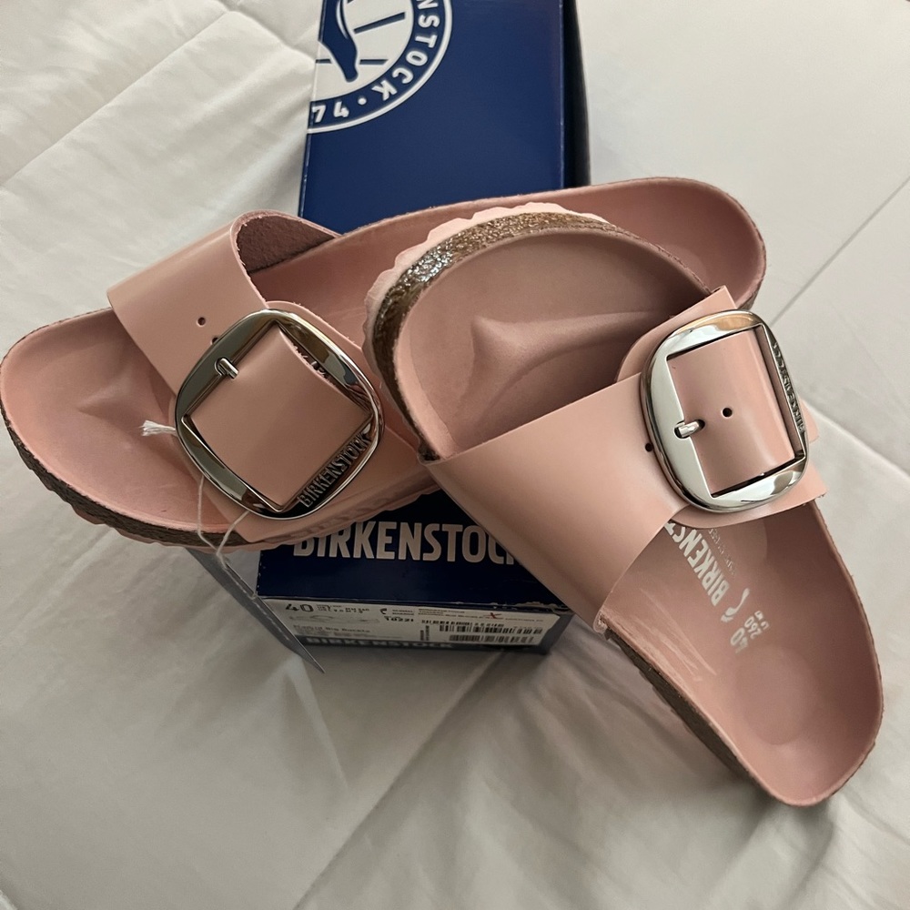 BIRKENSTOCK Madrid~ROSE Leather Size 9US 40UK